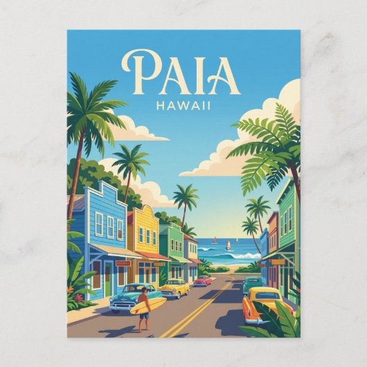 Carte Postale Paia USA (Devant)