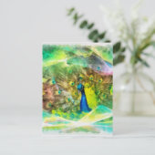 Carte Postale Paiement numérique de Peacock (Debout devant)