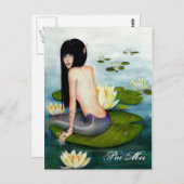 Carte Postale PaiMei la sirène (Devant / Derrière)