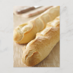 Carte Postale Pain, bâton français