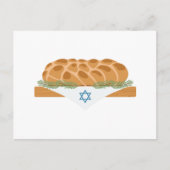 Carte Postale Pain de Challah (Devant)
