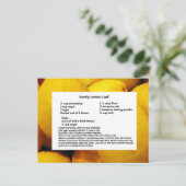 Carte postale Pain de citron famille (Debout devant)