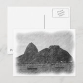 Carte Postale Pain de sucre par crayon (Devant / Derrière)