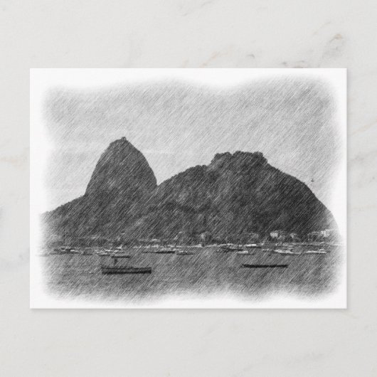 Carte Postale Pain de sucre par crayon (Devant)