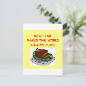 Carte Postale pain de viande (Debout devant)