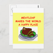 Carte Postale pain de viande (Devant / Derrière)
