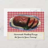 Carte postale Pain De Viande Maison (Devant / Derrière)