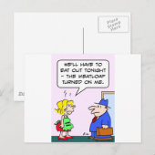 Carte Postale pain de viande tourné vers moi (Devant / Derrière)