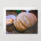 Carte Postale Pain et pâtes frais au four (Devant / Derrière)