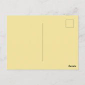 Carte Postale pain grillé (Dos)