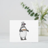 Carte Postale Pain Penguin Baker (Debout devant)