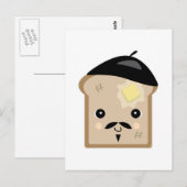 Carte Postale pain perdu mignon (Devant / Derrière)