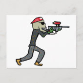 Carte Postale Paintball (Devant)