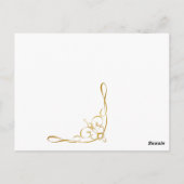 Carte Postale Painted Lavandula Vera Serenity et Calm (Dos)