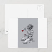 Carte Postale Painting Love (Devant / Derrière)