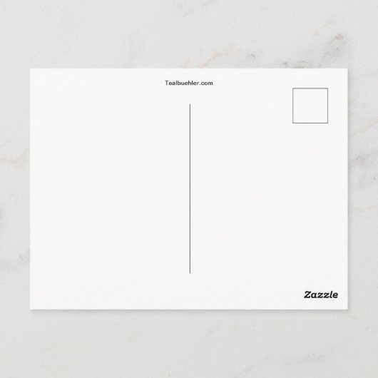 Carte Postale Paire (Dos)