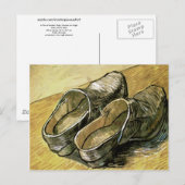 Carte Postale Paire de cloches en cuir Van Gogh Art (Devant / Derrière)