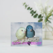 Carte Postale Paire de perruques à l'état Linéaire (Debout devant)