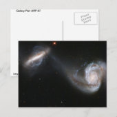 Carte Postale Paire Galaxy (Devant / Derrière)