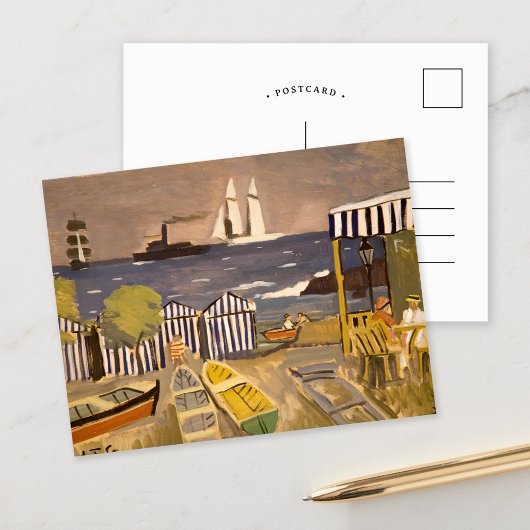 Carte Postale Paisaje de Playa | Joaquín Torres-García