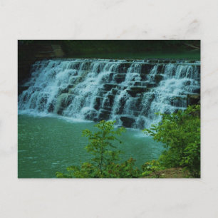 Carte postale paisible de cascade