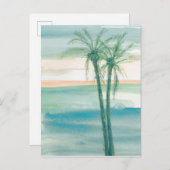 Carte Postale Paisible Dusk Tropical (Devant / Derrière)