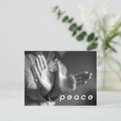 Carte Postale paix (Debout devant)