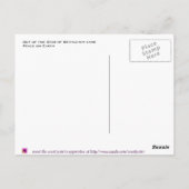 Carte Postale Paix (Dos)