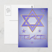 Carte postale Paix (Devant / Derrière)