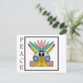 Carte postale Paix (Debout devant)