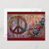 Carte Postale Paix (Devant / Derrière)