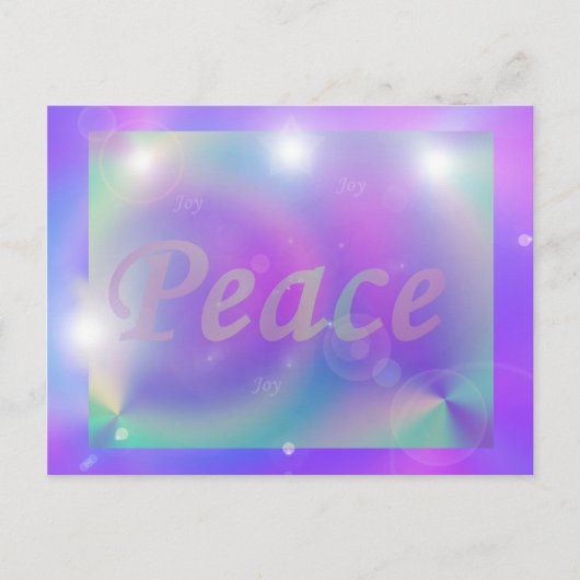 Carte postale Paix (Devant)