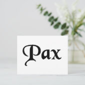 Carte Postale Paix (Debout devant)