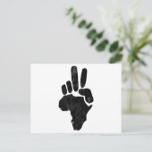Carte Postale Paix africaine (Debout devant)