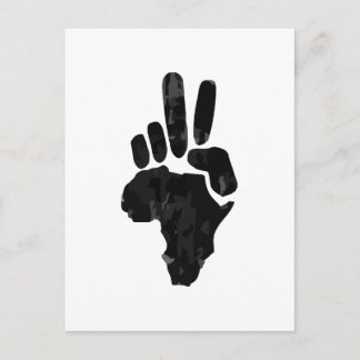 Carte Postale Paix africaine