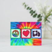 Carte Postale Paix, Amour, Ambulance (Debout devant)