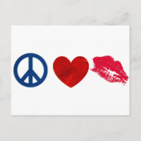 Paix, Amour, Baiser en bâton de sauvetage