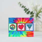 Carte Postale Paix, Amour, Pics (Debout devant)