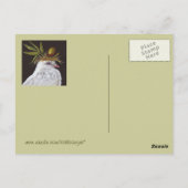Carte postale Paix avec colombe (Dos)