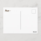 Carte postale Paix - Citation Bouddha (Dos)