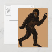 Carte Postale Paix de Bigfoot (Devant / Derrière)