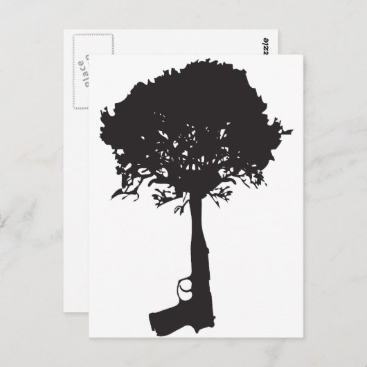 Carte Postale paix de croissance (Devant / Derrière)