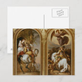 Carte Postale Paix et guerre (Devant / Derrière)