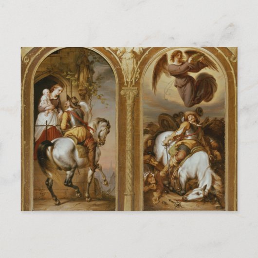 Carte Postale Paix et guerre (Devant)