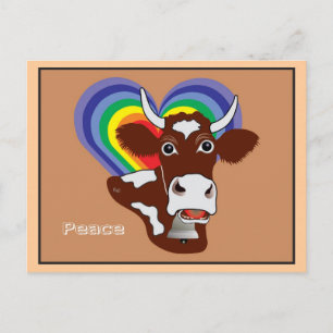 Carte Postale Paix et liberté pour tous