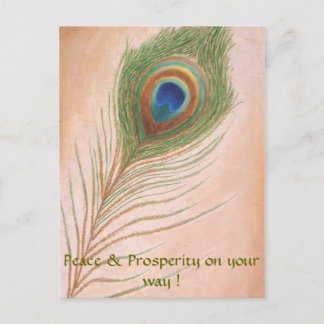 Carte Postale Paix et Prospérité en route !