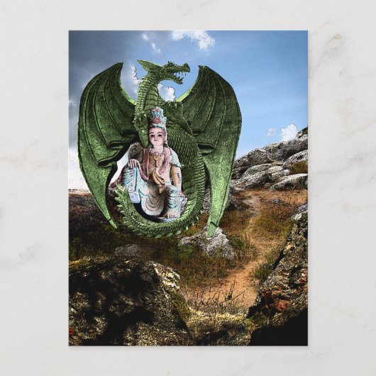 Carte Postale Paix intérieure (Devant)