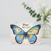 Carte Postale Paix internationale (Debout devant)