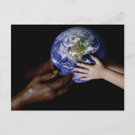 Carte Postale Paix mondiale (Devant)