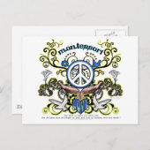 Carte Postale Paix Montesori (Devant / Derrière)